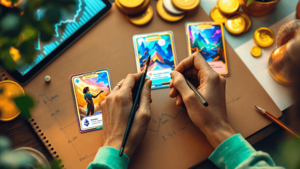 NFT trading cards for artists and creators